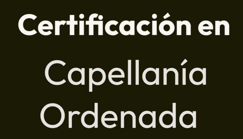 Curso de Capellanía Ordenada.